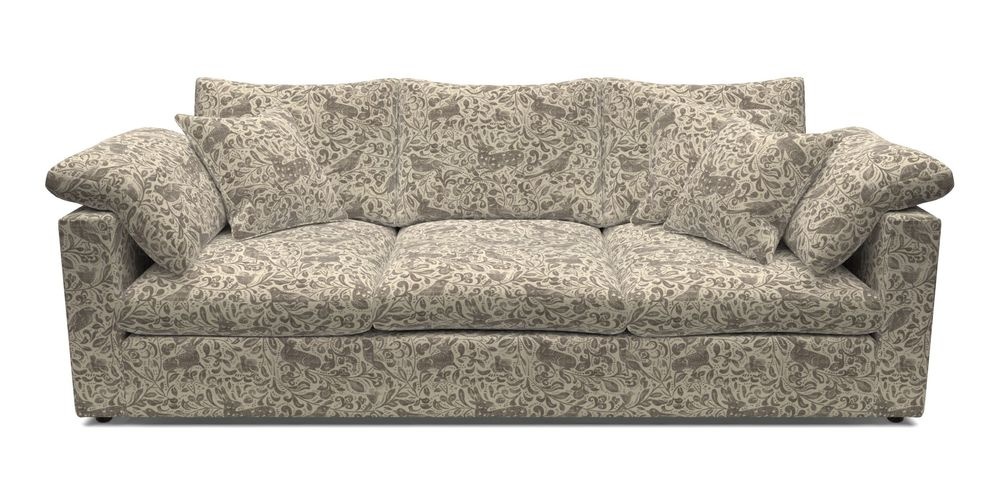 4 Seater Straight Arm Sofa
