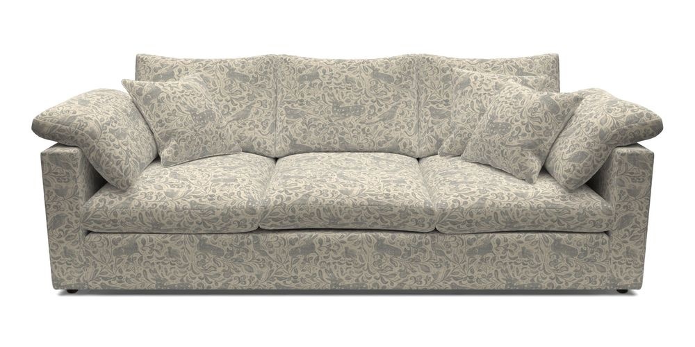 4 Seater Straight Arm Sofa