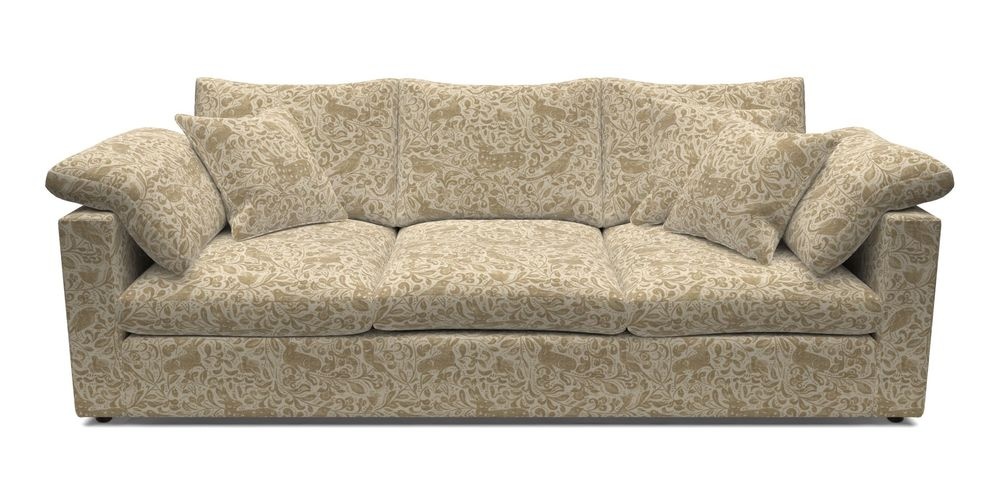 4 Seater Straight Arm Sofa