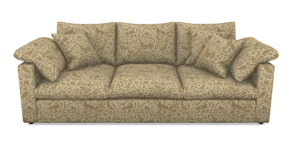 4 Seater Straight Arm Sofa