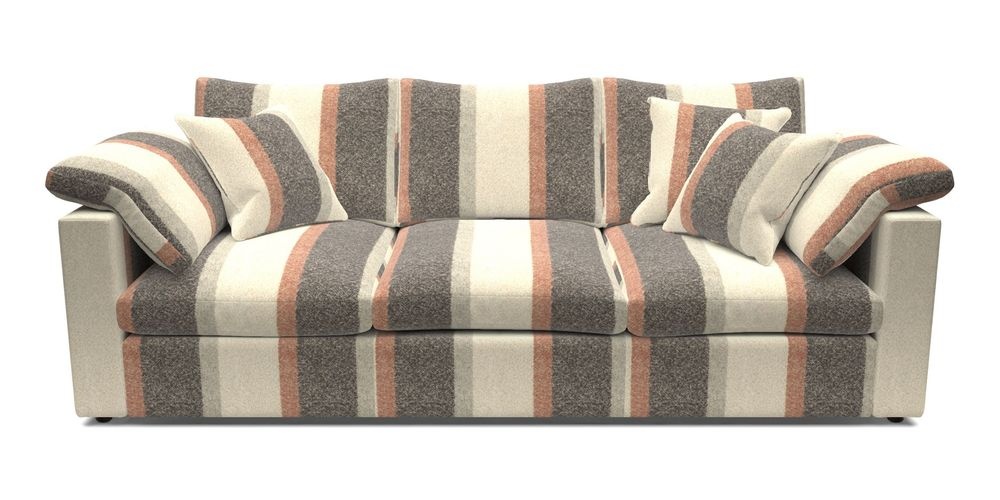 4 Seater Straight Arm Sofa