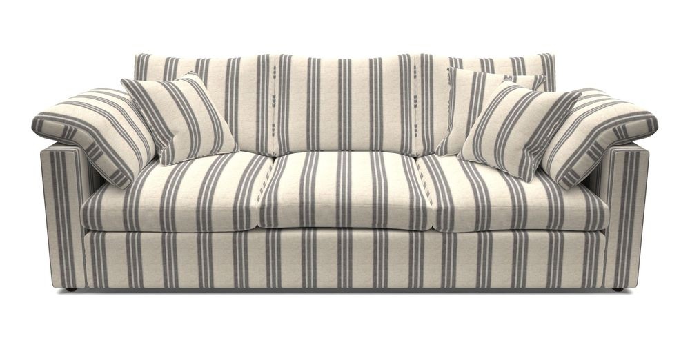 4 Seater Straight Arm Sofa