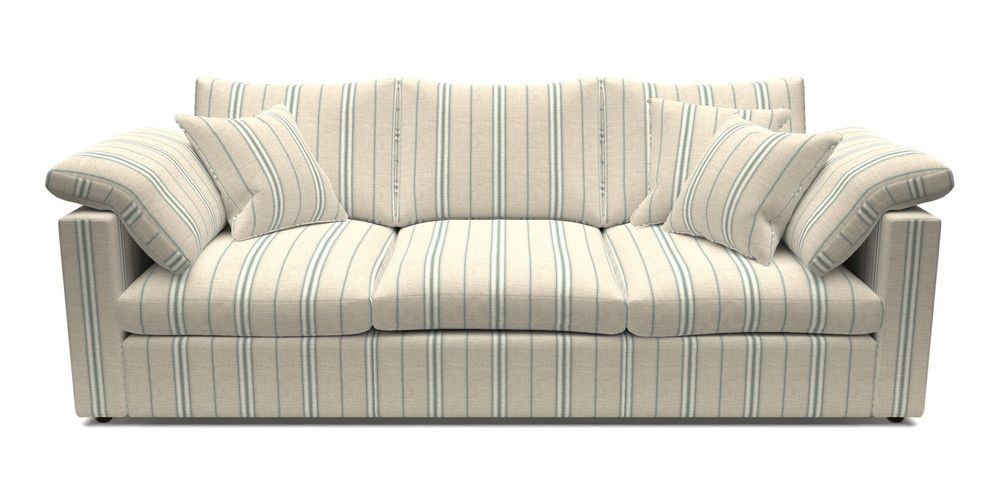4 Seater Straight Arm Sofa