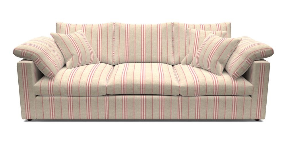 4 Seater Straight Arm Sofa