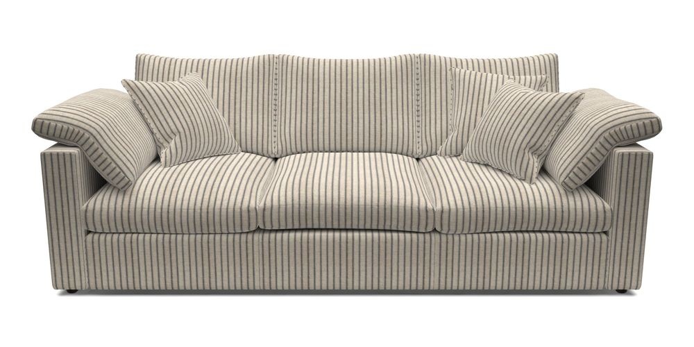4 Seater Straight Arm Sofa