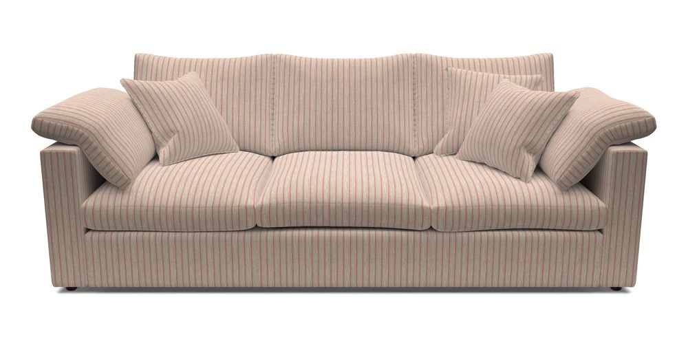 4 Seater Straight Arm Sofa