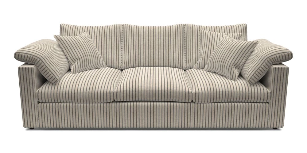 4 Seater Straight Arm Sofa