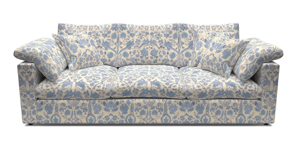 4 Seater Straight Arm Sofa