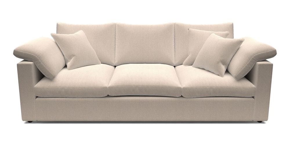 4 Seater Straight Arm Sofa