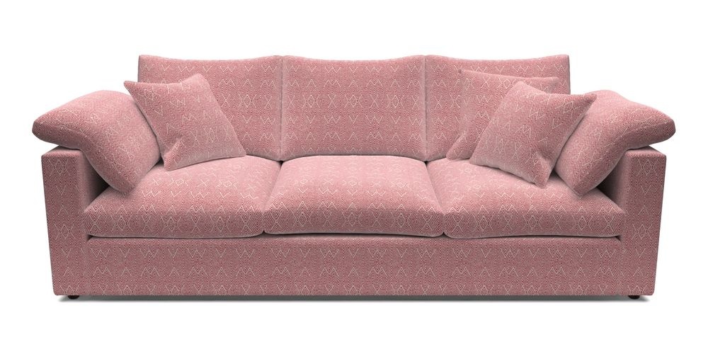 4 Seater Straight Arm Sofa
