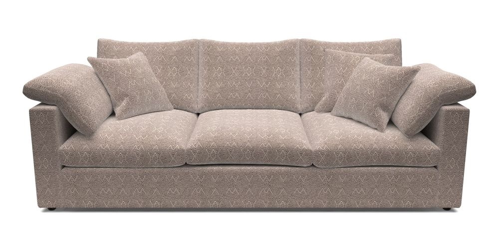 4 Seater Straight Arm Sofa