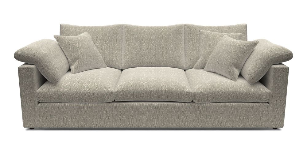 4 Seater Straight Arm Sofa