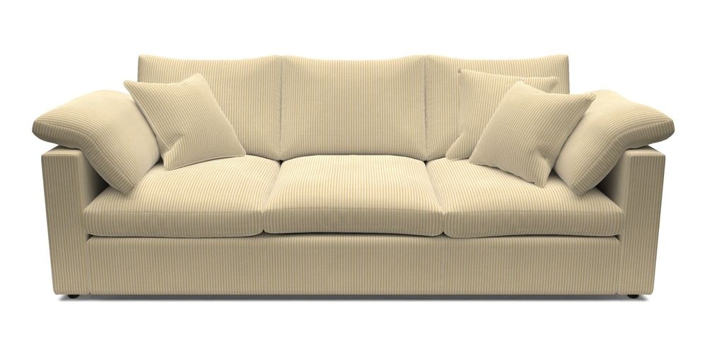 4 Seater Straight Arm Sofa