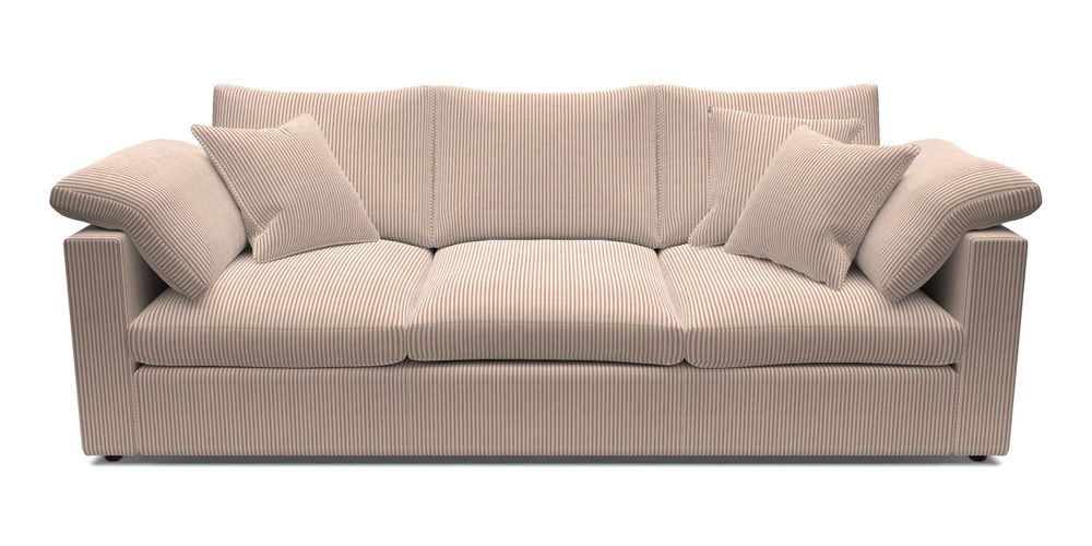 4 Seater Straight Arm Sofa