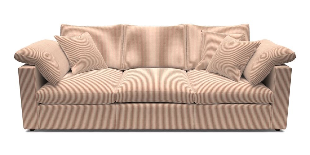 4 Seater Straight Arm Sofa