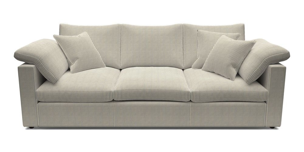 4 Seater Straight Arm Sofa