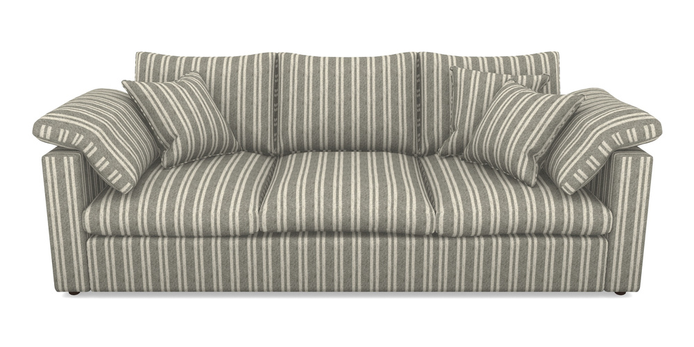 Product photograph of Big Softie Straight Arm 4 Seater Straight Arm Sofa In Cloth 22 - Barcode - Seal from Sofas and Stuff Limited