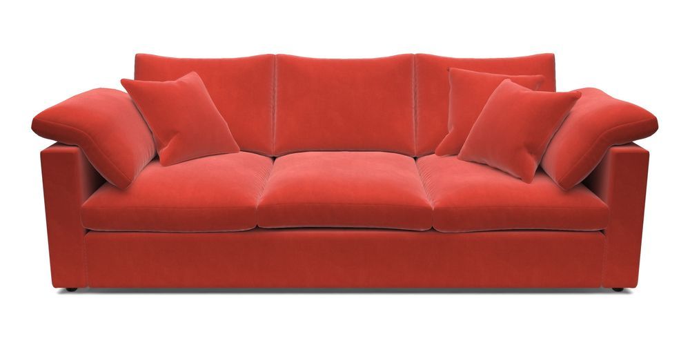 4 Seater Straight Arm Sofa
