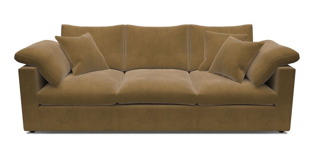 4 Seater Straight Arm Sofa