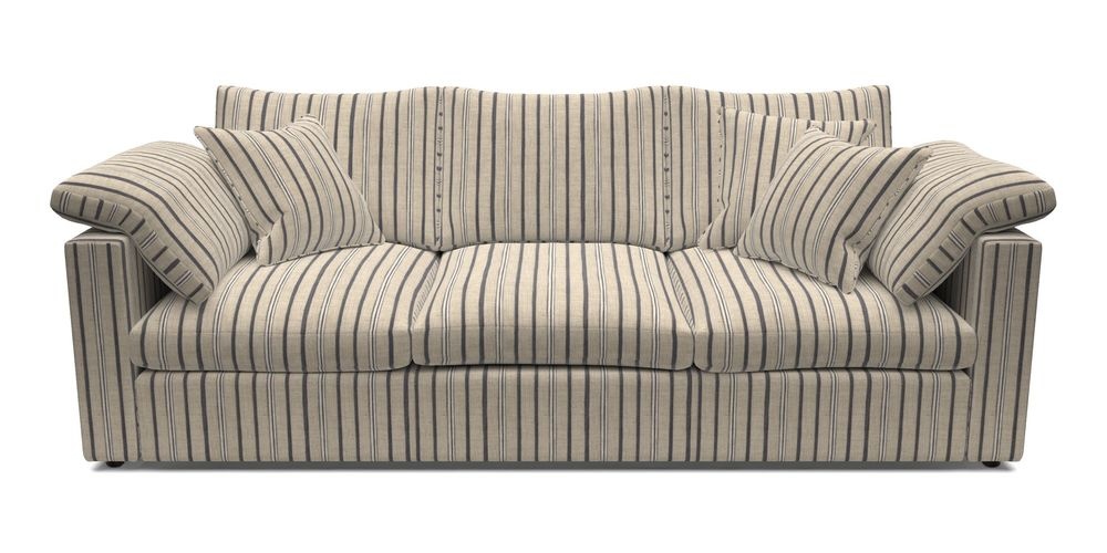 4 Seater Straight Arm Sofa