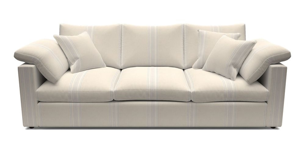4 Seater Straight Arm Sofa