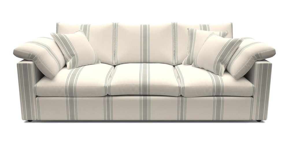 4 Seater Straight Arm Sofa
