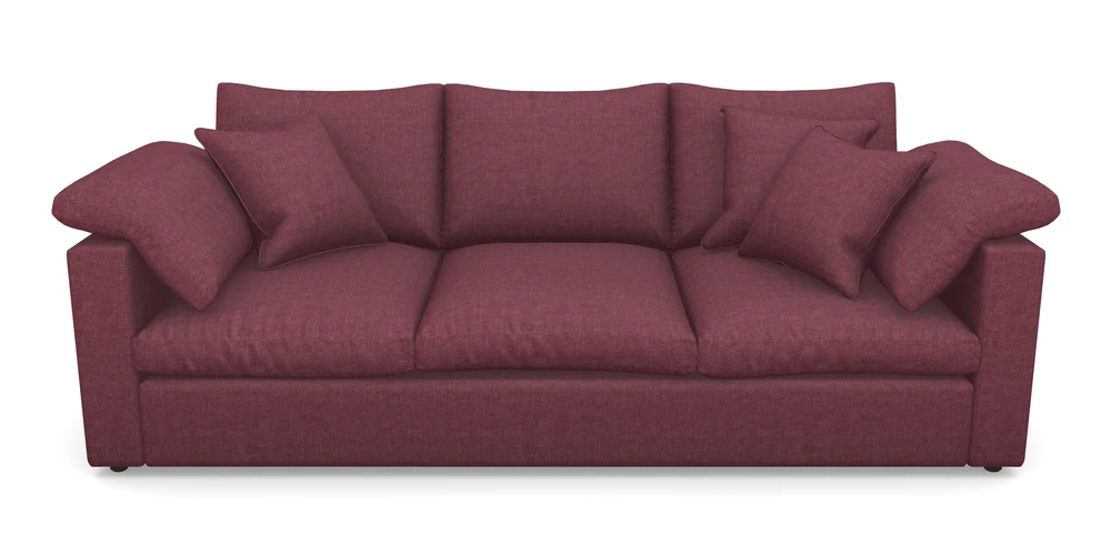 4 Seater Straight Arm Sofa