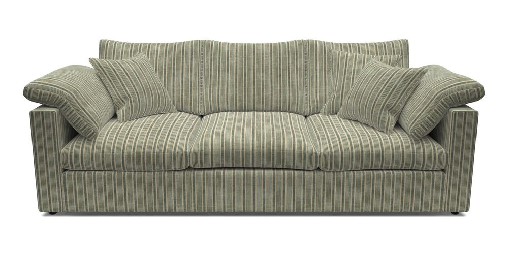 4 Seater Straight Arm Sofa