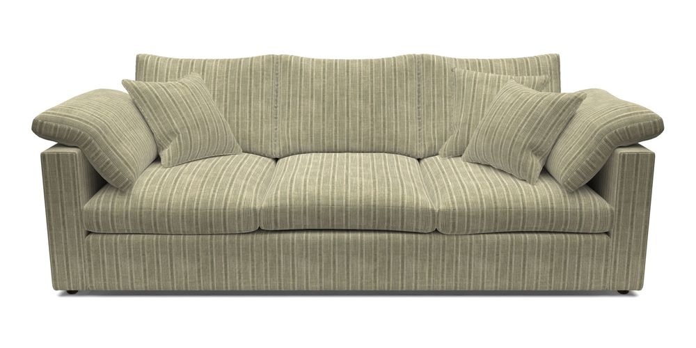 4 Seater Straight Arm Sofa