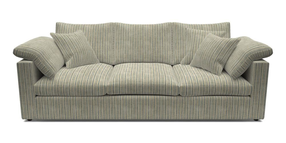 4 Seater Straight Arm Sofa