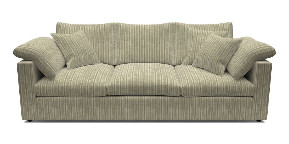4 Seater Straight Arm Sofa