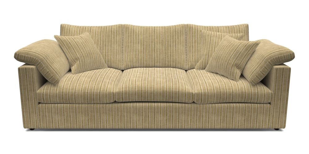 4 Seater Straight Arm Sofa