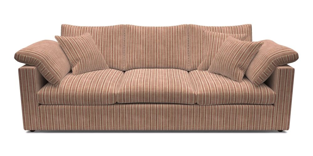 4 Seater Straight Arm Sofa
