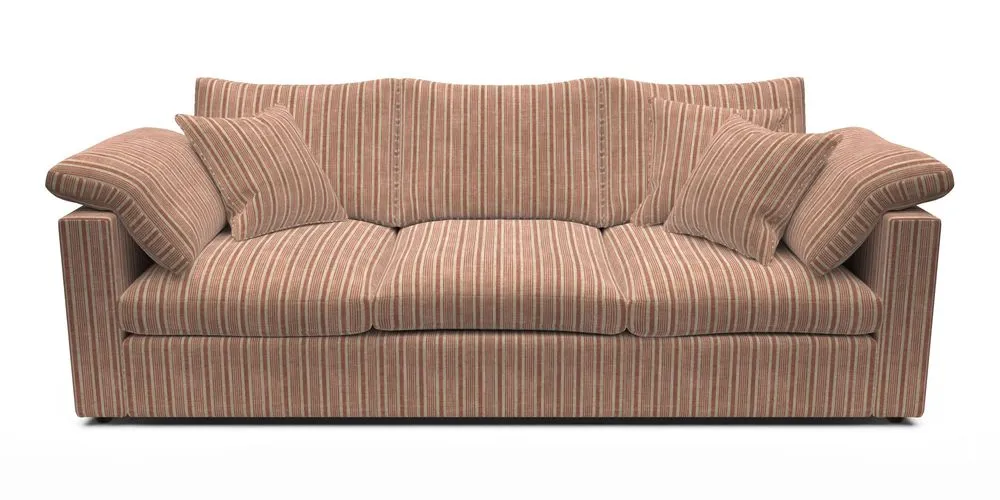 4 Seater Straight Arm Sofa