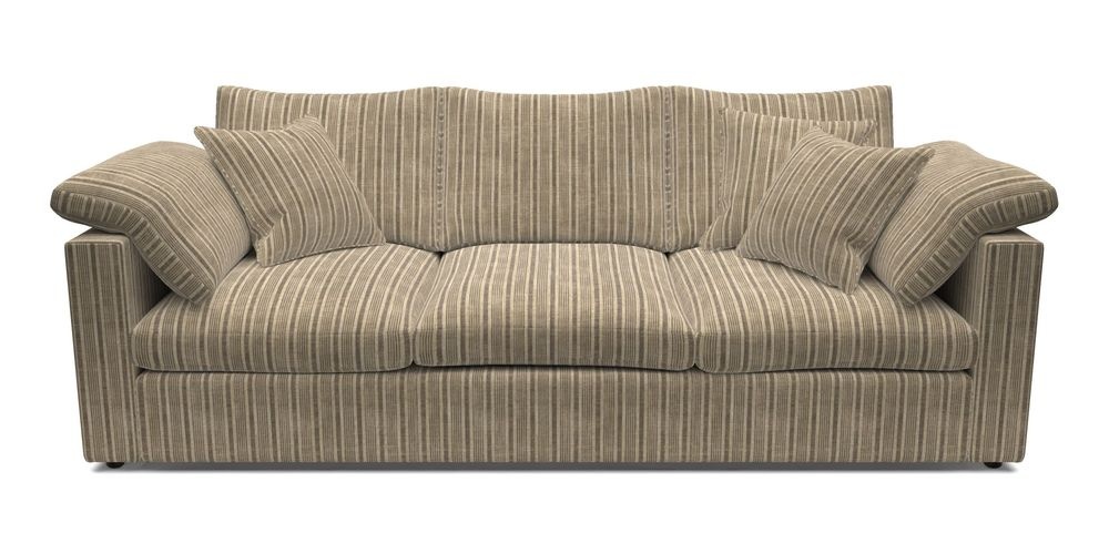 4 Seater Straight Arm Sofa