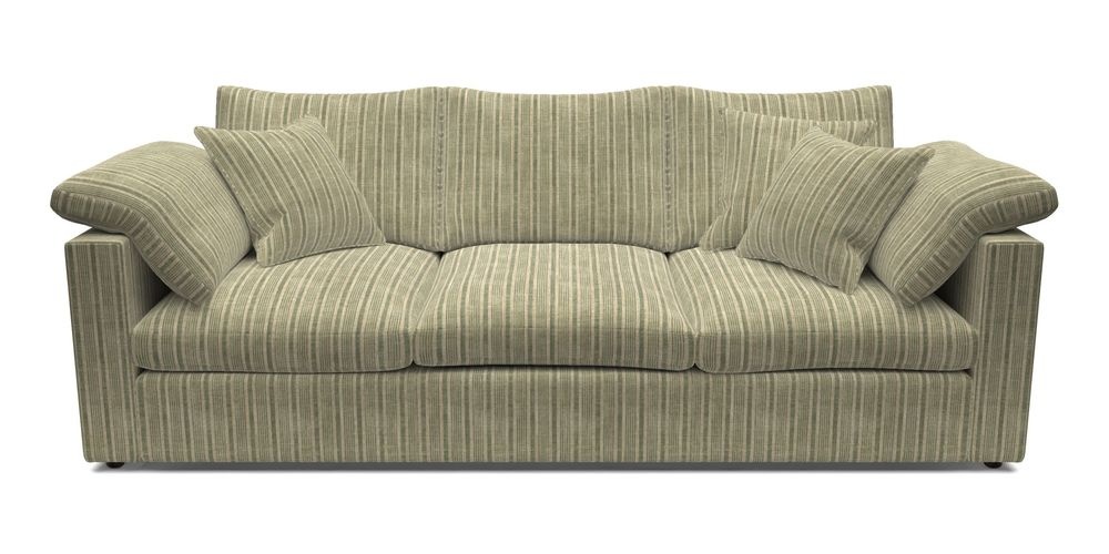 4 Seater Straight Arm Sofa