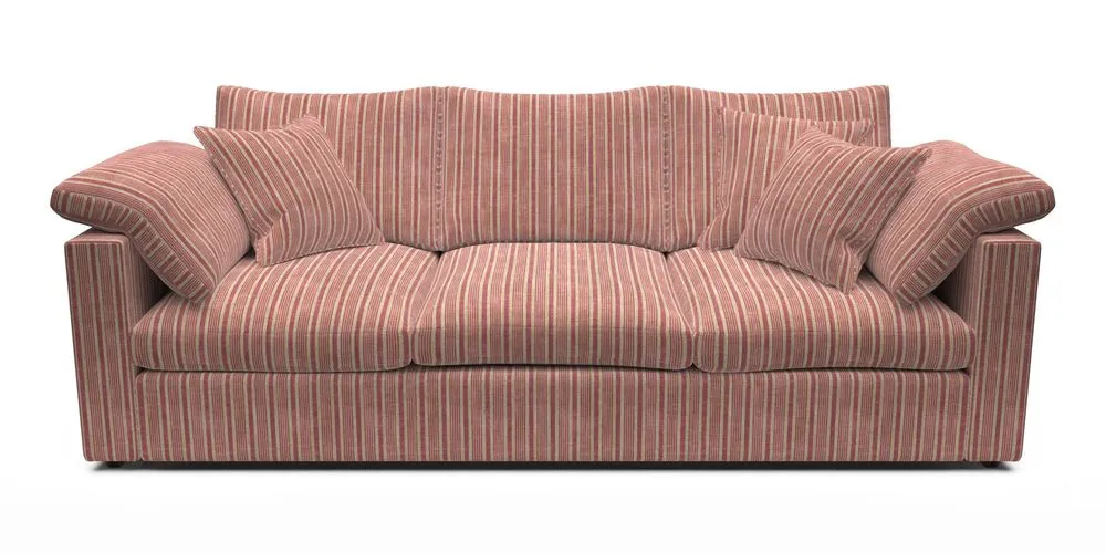 4 Seater Straight Arm Sofa