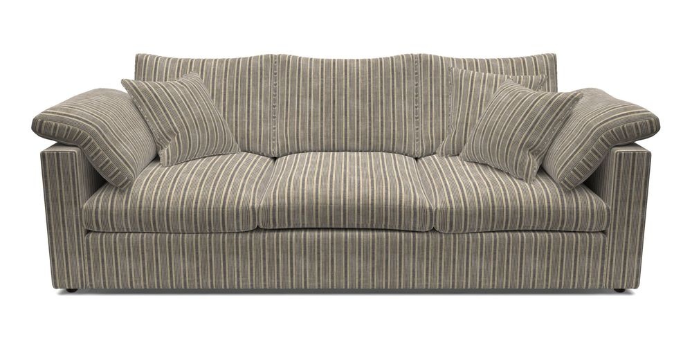 4 Seater Straight Arm Sofa