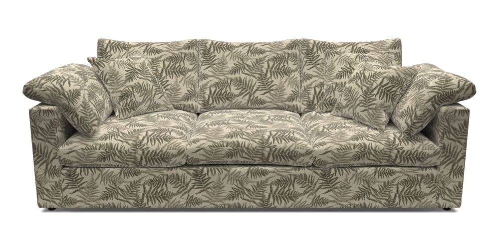 4 Seater Straight Arm Sofa
