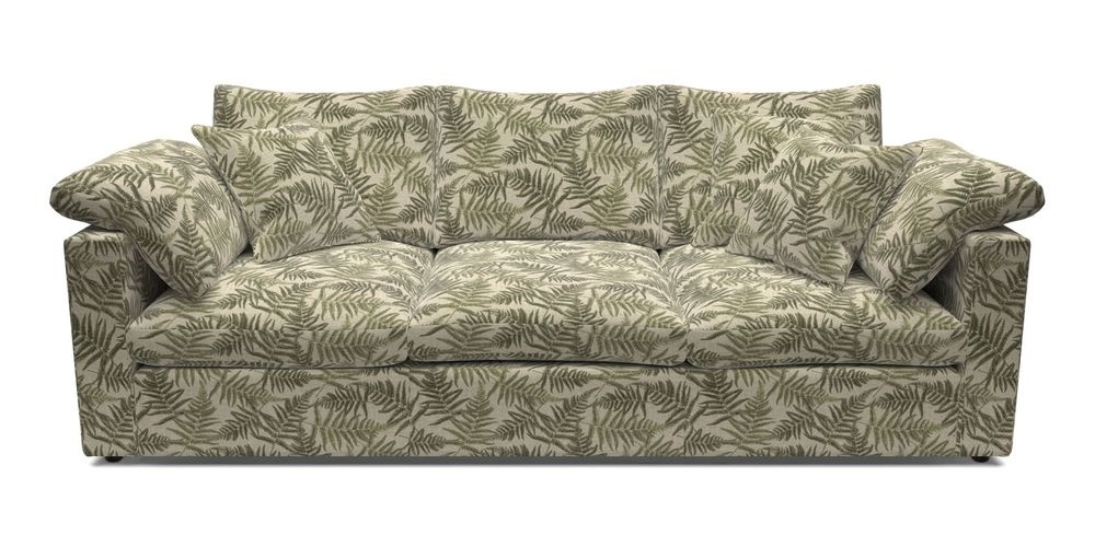 4 Seater Straight Arm Sofa