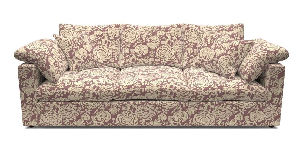 4 Seater Straight Arm Sofa