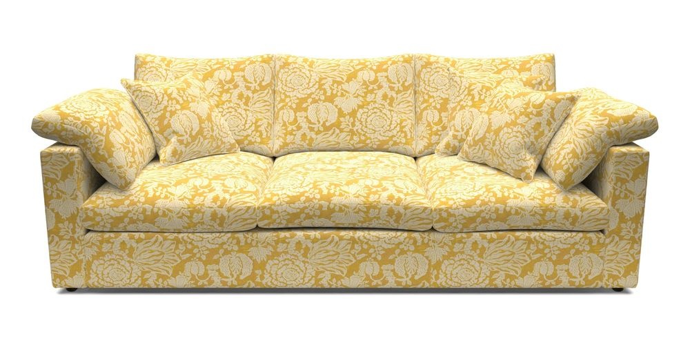 4 Seater Straight Arm Sofa