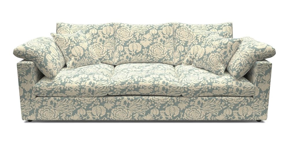 4 Seater Straight Arm Sofa