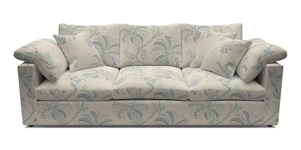 4 Seater Straight Arm Sofa