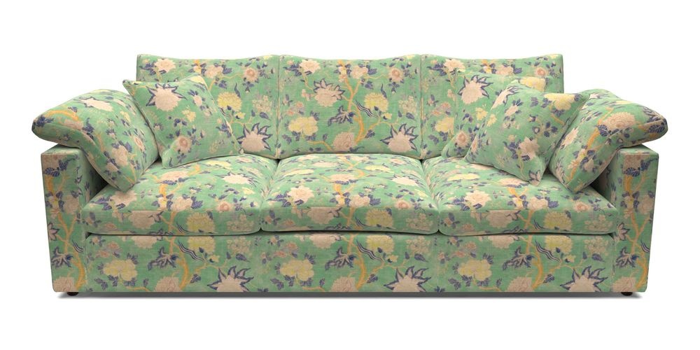 4 Seater Straight Arm Sofa