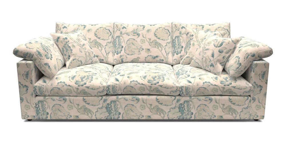 4 Seater Straight Arm Sofa