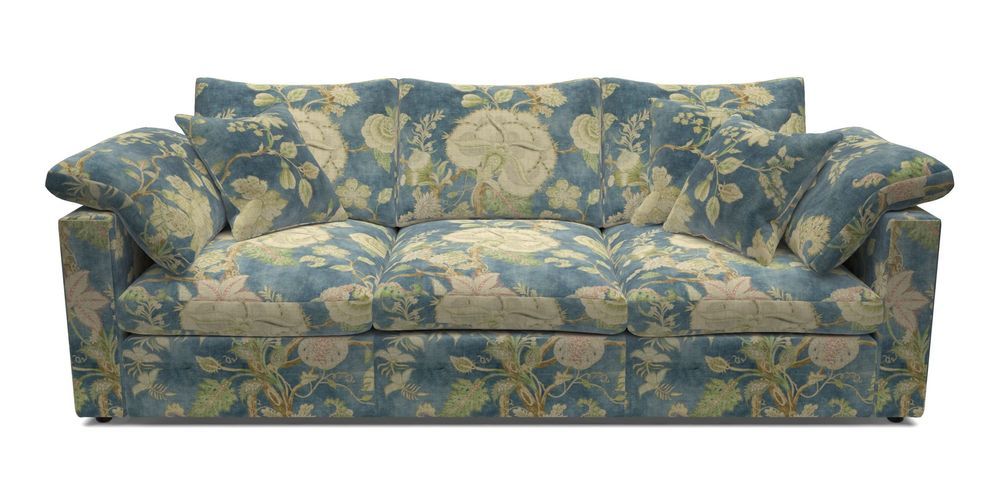 4 Seater Straight Arm Sofa