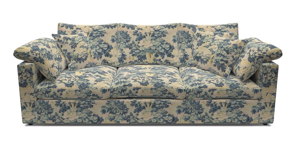 4 Seater Straight Arm Sofa