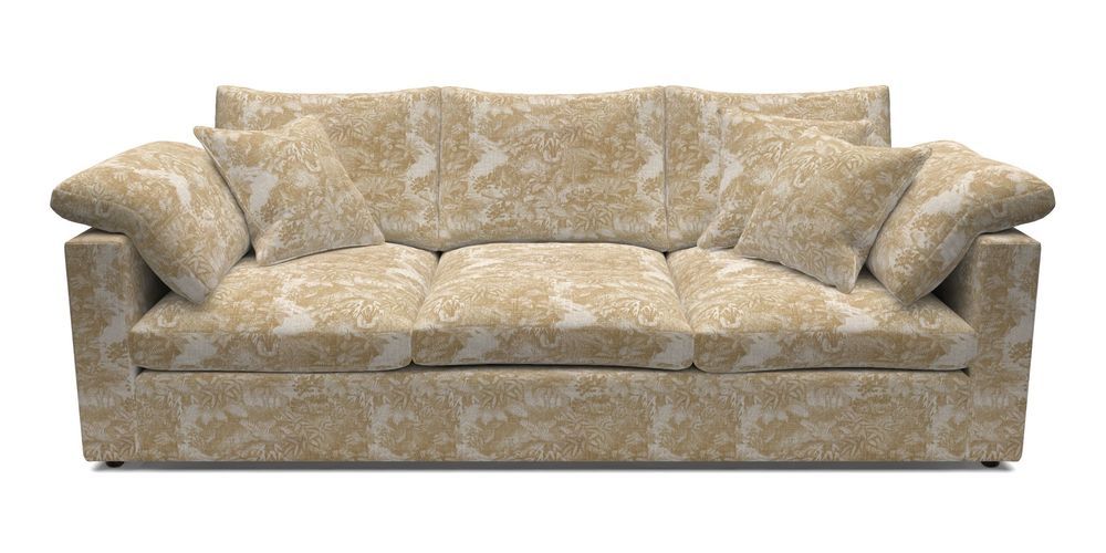 4 Seater Straight Arm Sofa