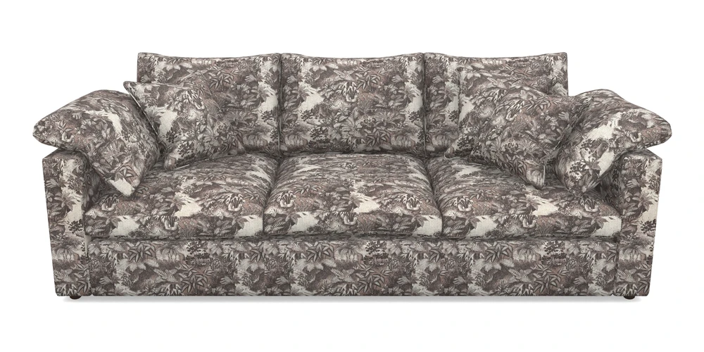 4 Seater Straight Arm Sofa